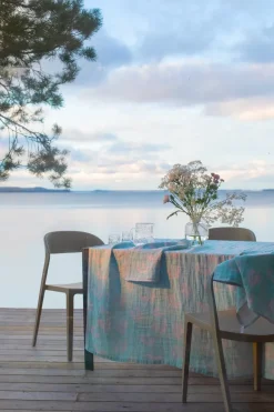 KESÄKUKKA pellavapyyhe/servietti
