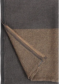TERVA kylpypyyhe, musta-multi-ruskea 65 x 130 cm